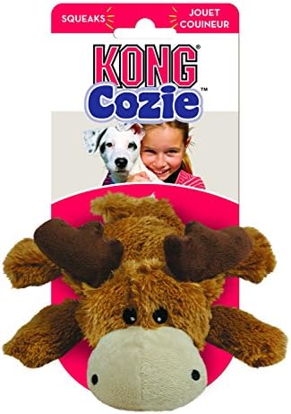 Kong Cozie Marvin Moose Plush Dog Toy, for Medium Dogs - Image 4