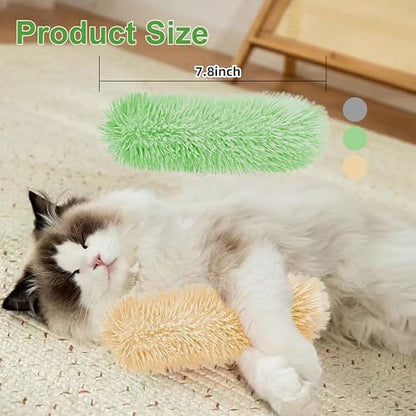 Rishoesu 3 Pcs Interactive Cat Toys Cat Pillows, Soft and Durable Crinkle Sound Catnip Toys, for Indoor Cats Funny Kitten Toys Exercise - Image 5