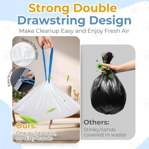 120 Pack Cat Litter Bags Liners For Neakas M1 Pet Pivot 11/12 - Image 2