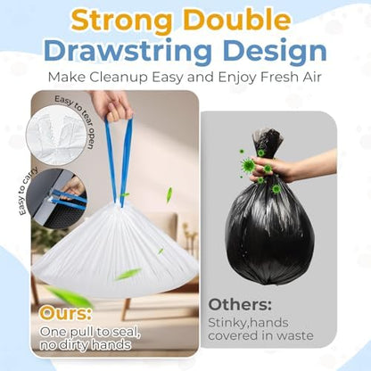 120 Pack Cat Litter Bags Liners For Neakas M1 Pet Pivot 11/12 - Image 2