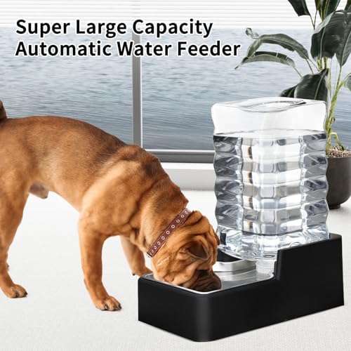 RIZZARI 9L Dog Water Bowl Dispenser for Dogs:Leak Resistant Waterer - Image 5
