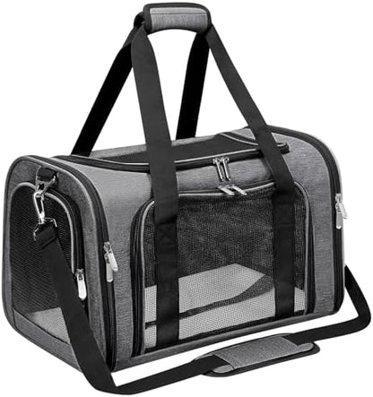 Soft-Sided Cat/Dog/Pet Carrier, Collapsible Pets Travel Carriers by Unknown