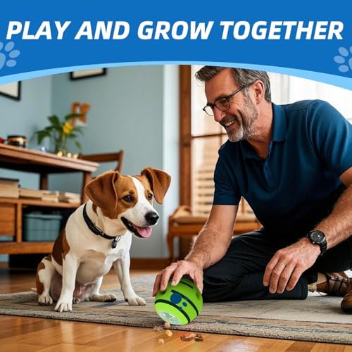 Interactive Puzzle Dog Treat Ball, XL, 5.51 in (14 cm) - Image 3