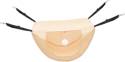 Cat Cage Hammock Breathable Cat Bed for Indoor Use Hanging Hammock for Pets Comfortable and Washable for Play and Sleep