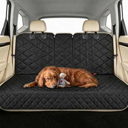 Dog Car Seat Cover for Back Seat, Waterproof & Scratch-Proof Pet Seat Protector, Nonslip Dog Seat Cover for Back Seat, Universal Fit for Cars, Trucks & SUVs, Standard Size - Image 2