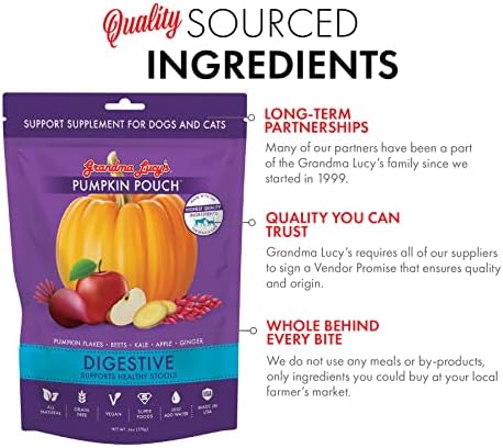 grandma lucy's Pumpkin Pouch Digestive 6oz,Purple - Image 6