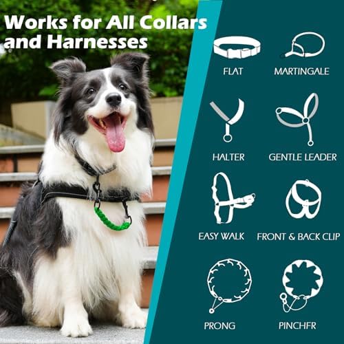 PetBonus Dog Collar Safety Clip, Handmade Prong Collar to Harness Connector - Image 3