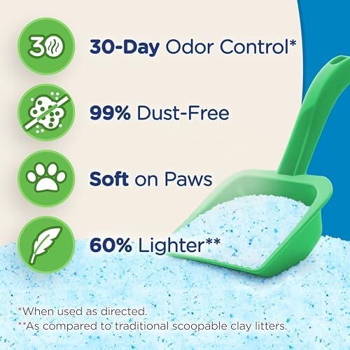 Ultra by Cat's Pride Fresh Scent Micro Crystals, Soft on Paws Litter, 15lb - Image 3