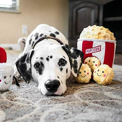 ZippyPaws Burrow Interactive Dog & Puppy Toys for Boredom - Popcorn Bucket - Image 6