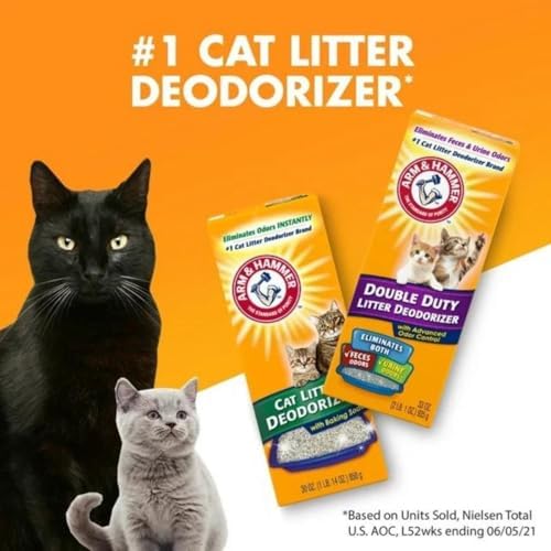 PURPUR Cloth and Litter Baking Soda Double Duty Cat Litter Deodorizer, 30 OZ (2 Boxes) Bundle - Image 2