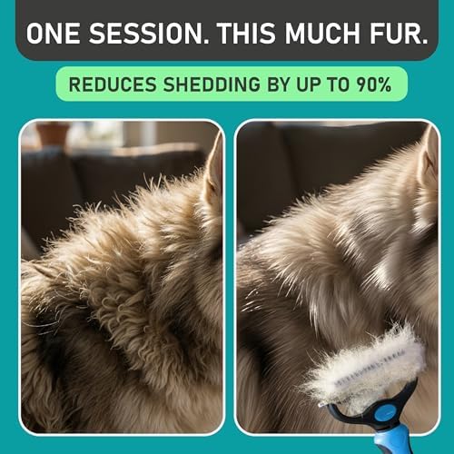 Maxpower Planet Dog Grooming Rake, Deshedding Undercoat Brush, Dogs & Cats - Image 5