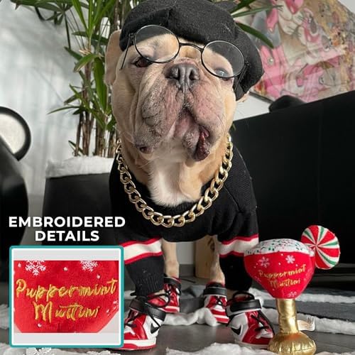 Haute Diggity Dog Puppermint Muttini Plush Dog Toy, Cocktail Parody Toy - Image 5