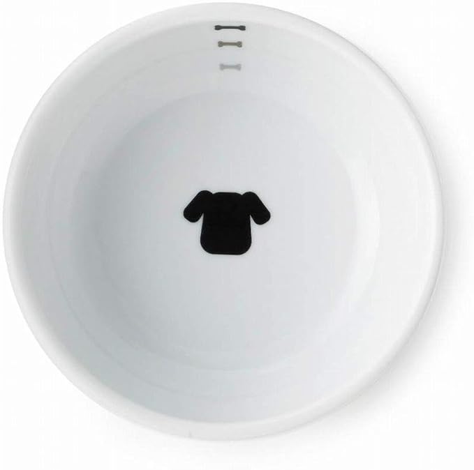 Necoichi Raised Dog Food Bowl, Elevated, for dogs and cats, pets feeding feeder Non-slip for small dogs Dishwasher and Microwave Safe, No.1 Seller in Japan! (Dog, Food Bowl)