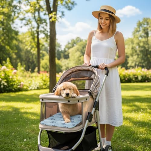 Nuanchu Pet Cooling Mat, Whale, 11.81 x 19.69 Inches, 1 Pcs - Image 4
