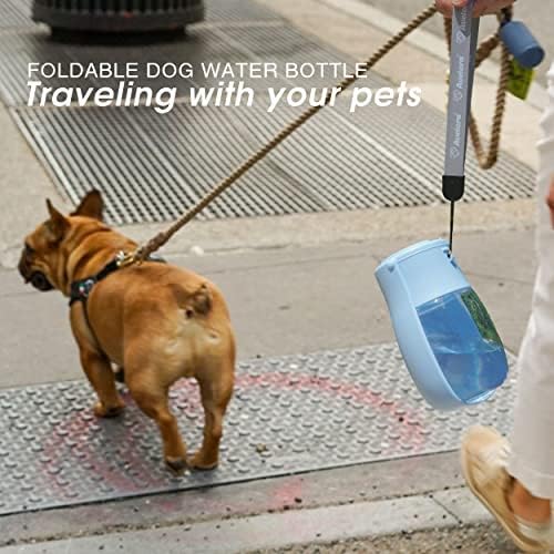 Foldable Dog Water Bottle, Portable Water Dispenser for Dog, Cat, Rabbit, Puppy and Small Animals, Dishwasher Safe Pet Accessories for Walking, Hiking, Travel - Image 6