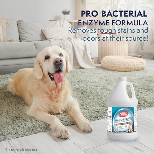 Simple Solution Hard Floor Stain & Odor Remover, Pet Stain Cleaner, Gallon - Image 5