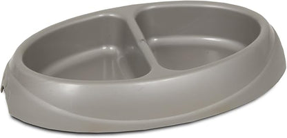 Petmate 23174 Double Diner Pet Dish, Small