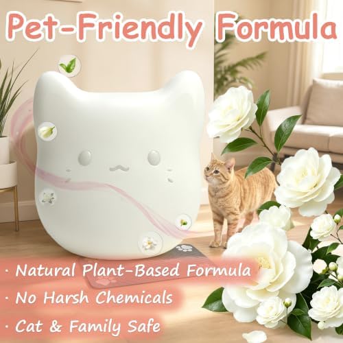 NewKe Camellia Flower Odor Deodorizer for Cumrige Self Cleaning Litter Box - Image 3