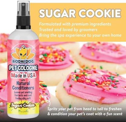 Bodhi Dog Premium Dog Cologne - Deodorizing Dog Perfume & Conditioner for Dogs & Cats - Natural Long Lasting Spray - Keeps Pets Fresh All Day - Gentle, Safe Formula, Made in USA (Sugar Cookie 8 Fl Oz) - Image 4