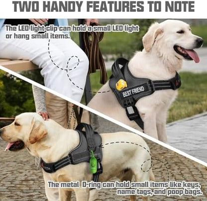 AUROTH Dog Harness and Leash Set for Medium Sized Dog, No Pull Dog Vest - Image 3