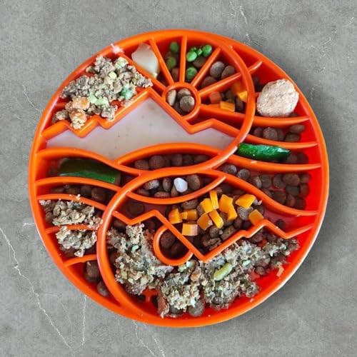 SodaPup Yin Yang eTray – Durable Enrichment Feeder Made in USA from Non-Toxic, Pet-Safe, Food Safe Material for Mental Stimulation, Calming, Slowing Down Eating, Healthy Digestion, & More - Image 2
