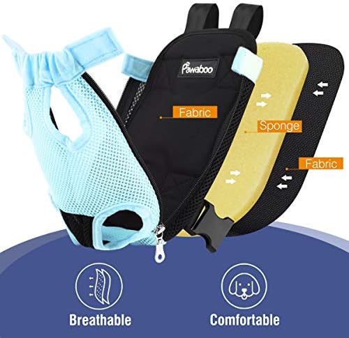 Pawaboo Pet Front Carrier Backpack for Small Medium Dogs - Image 5
