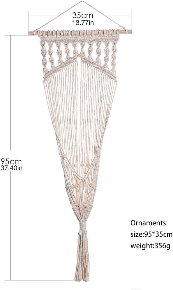 Hanging Macrame Cat Hammock Bed, Hanging Cat Bed, Boho Wall Hanging Cat Hammock for Indoor Outdoor Home Decor, Swing Bed for Cat Small Dog Sleeping Playing Climbing