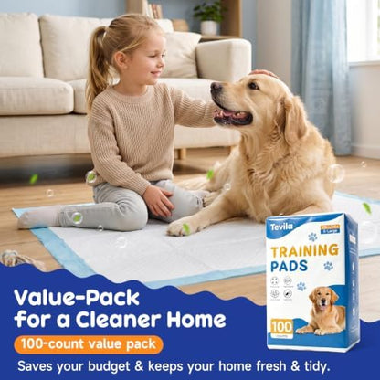 Extra Large Dog Pee Pads 100 Pack, Puppy Pads, Extra Absorbent, 34x28 in - Image 7