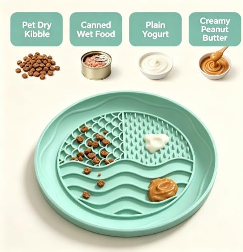 1pc Lick Mat for Dogs Cats with 4 Suction Cups & Fish Scale - Image 5