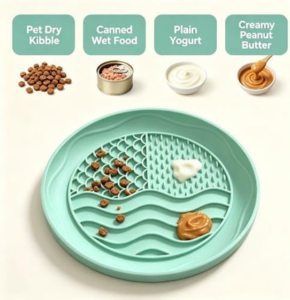 1pc Lick Mat for Dogs Cats with 4 Suction Cups & Fish Scale - Image 5