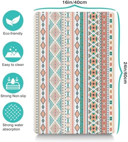 Pet Feeding Mat for Floors Waterproof Dog Mat for Food and Water Absorbent Quick Dry Non Slip mat for Cat Bowls - Image 4