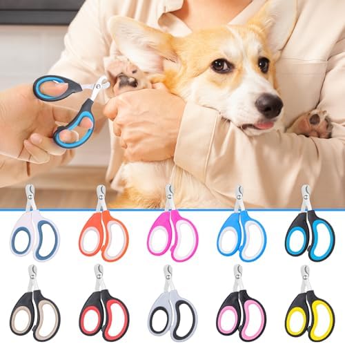 Lemecima 20 Pcs Cat Nail Clipper Bulk Kitten Claw Trimmer Pet Nail Cutter Claw Care for Cats, Kittens, Bunny, Puppy, Rabbit, Gatos, and More - Image 7