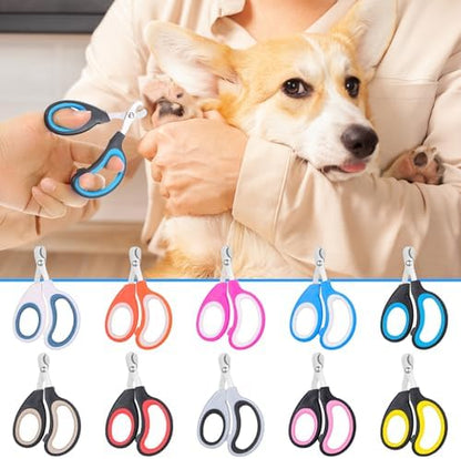 Lemecima 20 Pcs Cat Nail Clipper Bulk Kitten Claw Trimmer Pet Nail Cutter Claw Care for Cats, Kittens, Bunny, Puppy, Rabbit, Gatos, and More - Image 7