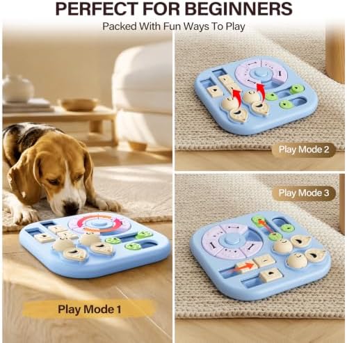 Easy-Clean Dog Puzzle Toy: 11"*11" Anti-Slip, for Small/Medium Dogs - Image 2