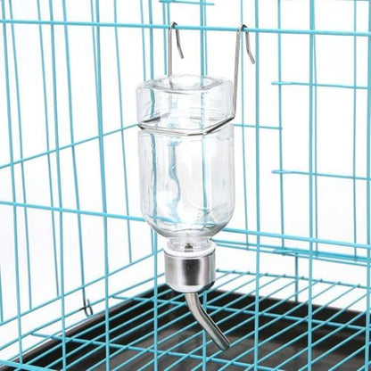 UKCOCO 2pcs Plastic Rabbit Water Feeder Hanging Pet Drinking Bottles No Leak Bunny Feeder for Hamsters Guinea Pigs Chinchillas Small Animals - Image 6
