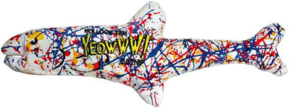 Yeowww! Pollock Fish Catnip Toy, 3 Pack - Image 3