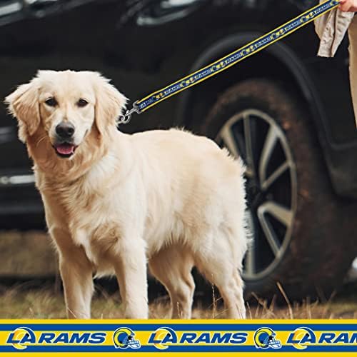 NEW & Improved Pets First NFL Los Angeles Rams Licensed PET Collar, X-Large - Heavy-Duty, Strong, and Durable NEW Dog Collar. Available in 32 Football Teams and 4 Sizes - Image 4