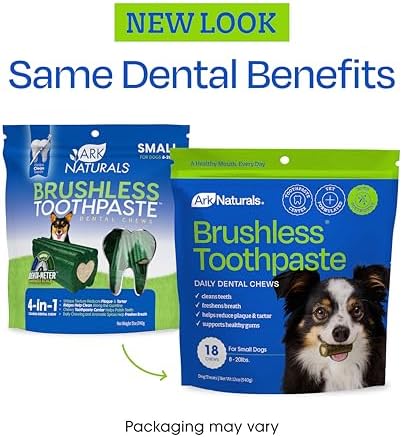 Ark Naturals Brushless Toothpaste Dog Dental Chews - Large Breeds (10 ct) - Image 3