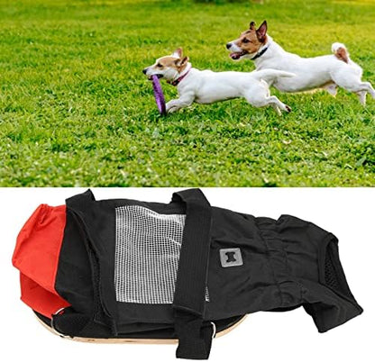 Pssopp Dog Walking Scooter, Elastic Band Silent Wheels Pet Wheelchair Breathable Oxford Fabric Dog Wheelchair for Old Disabled Dogs S(Suitable for 2‑3.5kg/4.4‑7.7lb) - Image 4