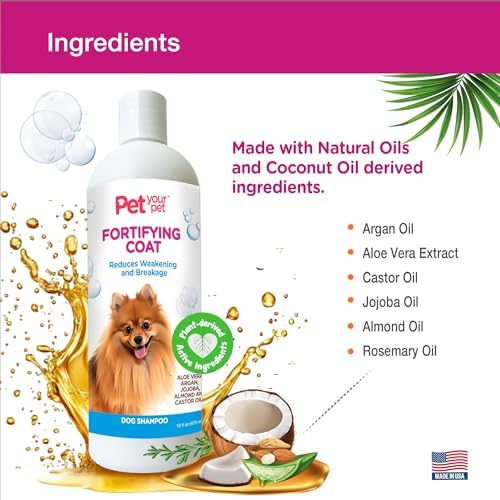 Natural Dog Shampoo for Coat Strength, 16 Fl Oz - Image 5