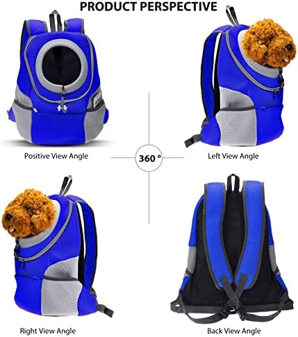 PETCUTE Dog Backpack Carrier Cat Carrier Pet Travel Carriers for Small Dogs and Cats Pet Travel Backpack - Image 4