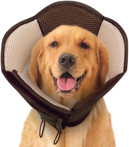 Dog Cone Soft Cone for Dogs to Stop Licking by SUNFURA