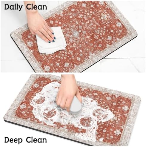 Pet Food Mats for Floor, Absorbent Dog Mat for Food and Water Dispenser Mat, Dog Food Mat Quick Dry Cat Food Mat Pet Supplies - Image 7