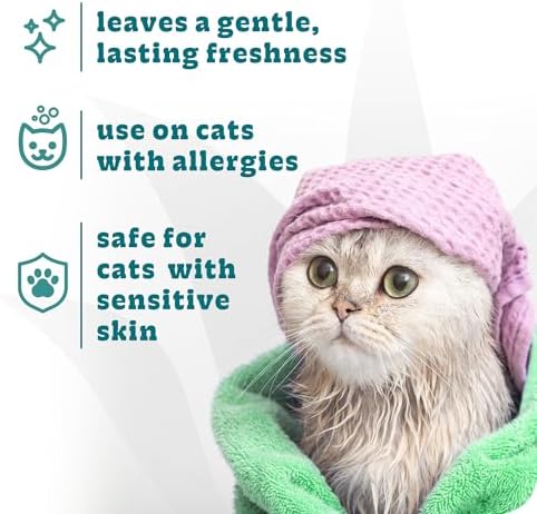 Espree Hypoallergenic Cat Shampoo & Conditioner, Sensitive Skin, 12oz - Image 4