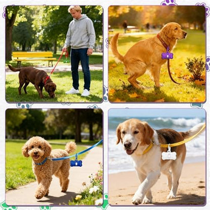 Zhehao 50 Pack Dog Poop Bag Holders for Leashes - Image 4