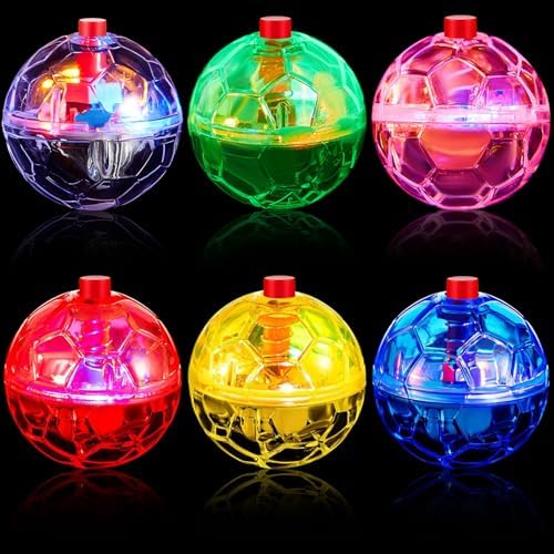 Sratte 6 Pcs Cat Ball Ghost Hunting Light up Toy, Bright Color by Sratte