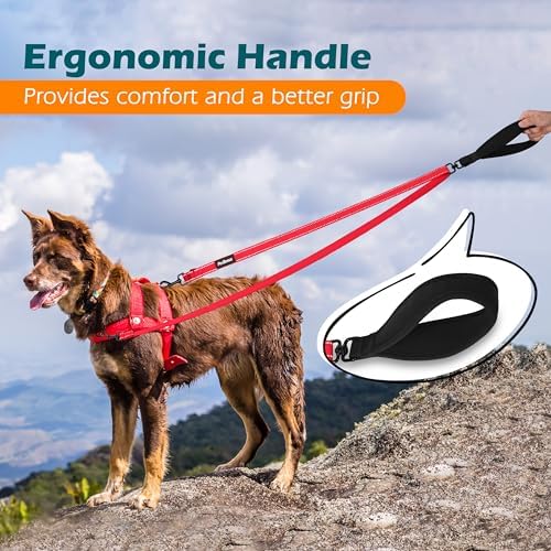 PetBonus Two Point Control Dog Leash, No Tangle Training Walking Leashes - Image 5