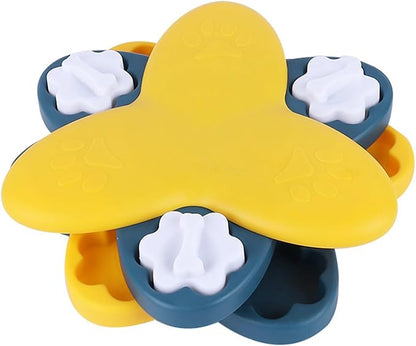 Slow Feeder Bowl,Rotating Dog Food Dispenser,Intelligence Training for Dogs, Dog Puzzle Toys,Suitable for for Small/Medium/Large Dogs, Regulates Eating Speed, Prevents Overeating.