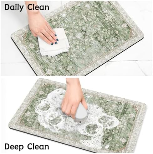 Pet Food Mats for Floor, Absorbent Dog Mat for Food and Water Dispenser Mat, Dog Food Mat Quick Dry Cat Food Mat Pet Supplies - Image 7