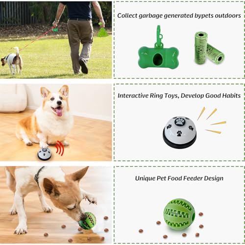 MRSOHRET 20Pcs Puppy Chew Toys for Teething, Dog Chew Toys with Rope Toys, Pet Dog Toothbrush, Treat Balls, Plush Toys and Squeaky Toy for Small Medium Dogs with Basket (20 Pack Elephant) - Image 5